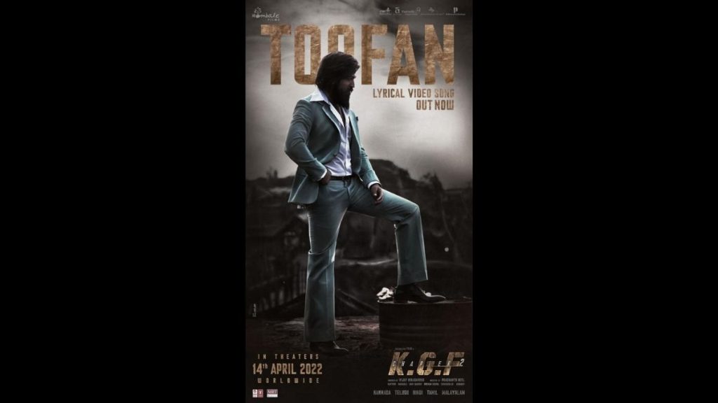 Yash aka Rocky’s anthem ‘Toofan’ marks the countdown to KGF: Chapter 2!