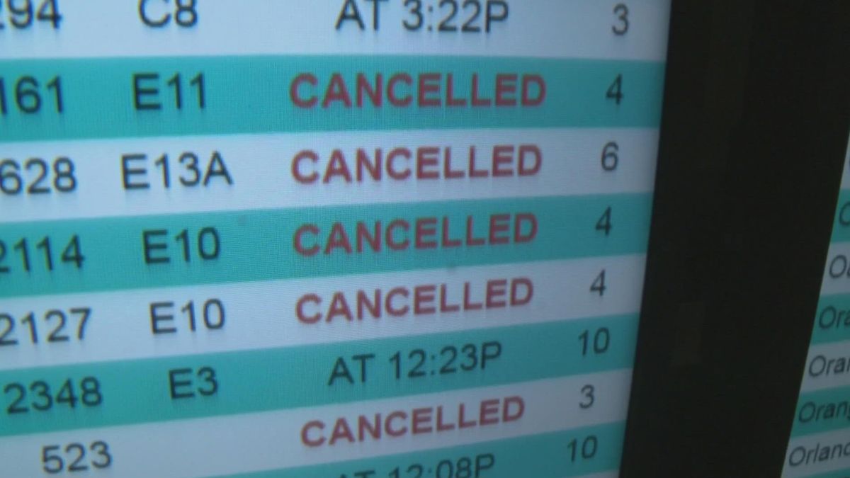 Dozens Of PDX Flights Gets Cancelled