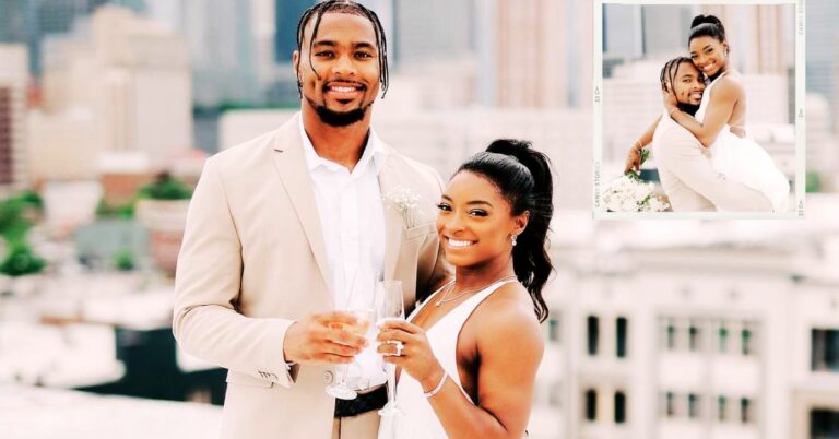 Simone Biles Wedding Images Revealed: An Olympic Medalist's Grand ...