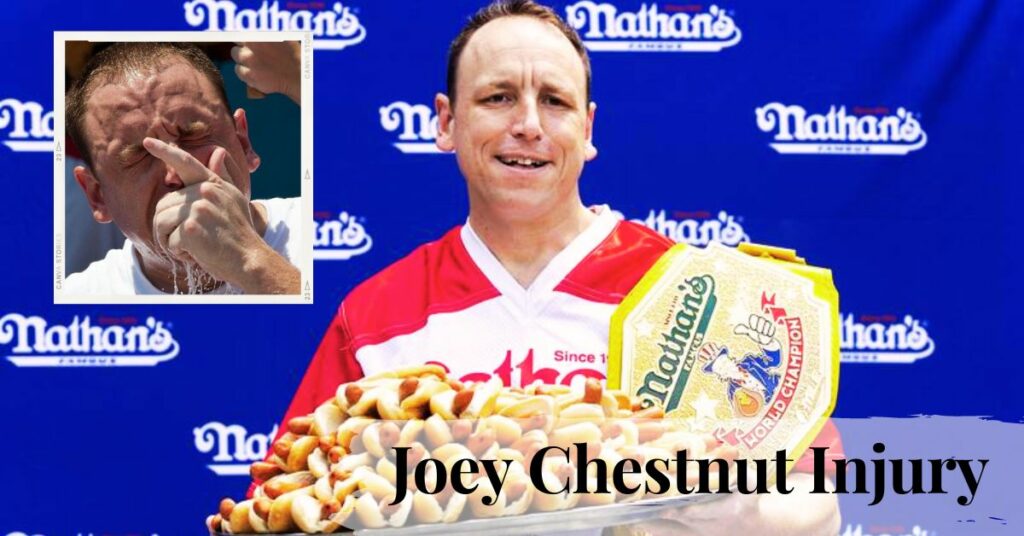 Joey Chestnut Injury